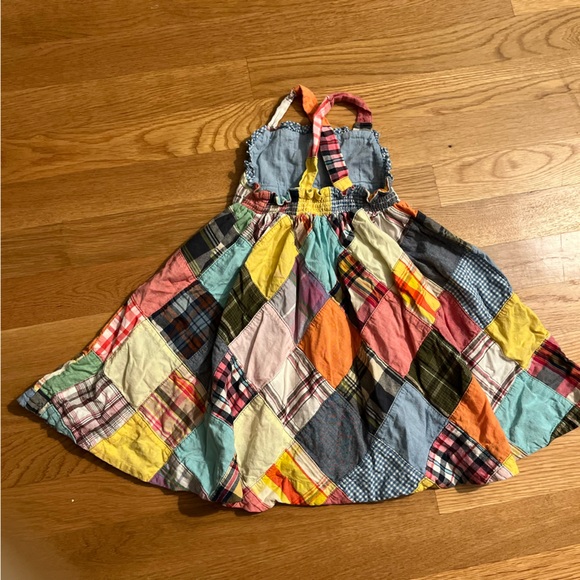Ralph Lauren Kids Patchwork Plaid Maxi Dress - Picture 4 of 5